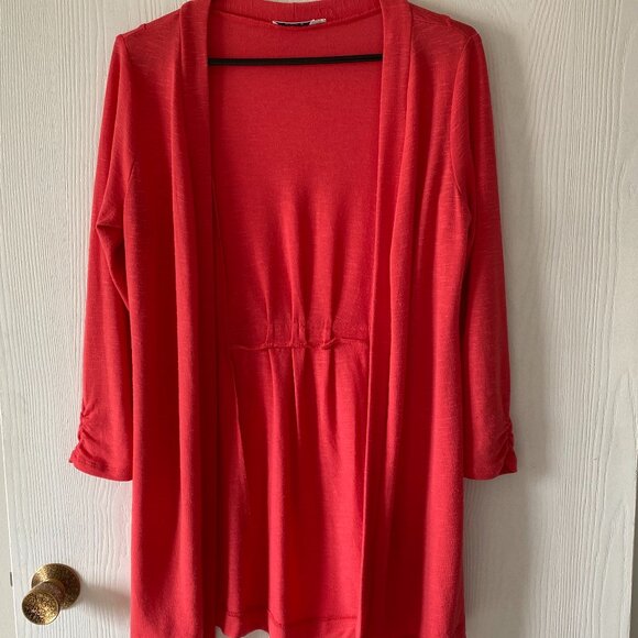 Ricki's Coral Cardigan - Picture 1 of 4